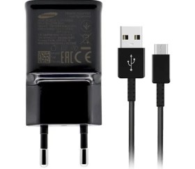 Resim Samsung EP-TA20 15W Type-C Hızlı Seyahat Şarjı Siyah TR Garanti | Orijinal 