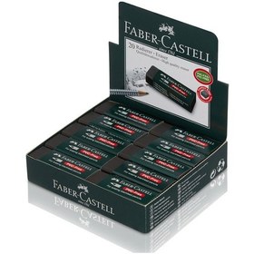 Resim Faber Castell Siyah Silgi 20 Li Büyük(20 Li Paket) 