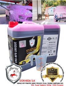 Resim Abrias Nano Pembe Fırçasız Cilalı Yıkama Şampuanı 5KG NF9-PINKPRO 