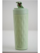 Resim Penguen PNG-1167 Flip Desenli 500 ml Çelik Mug 