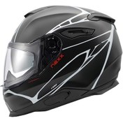 Resim Nexx Y.100 B-Side Kapalı Kask Beyaz Mat Siyah 