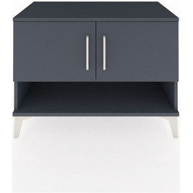 Resim Hyperion Şifonyer 2 Raflı 2 Kapaklı 88x44x64 Antrasit-antrasit Antrasit 