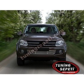 Resim Vw Amarok 2010 Sonrası Ön Panjur 4 Parça Paslanmaz Çelik 