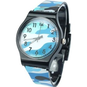 Resim Kırmızı Kamuflaj Çocuk Kız Erkek İçin Kuvars Kol Saati İzle 