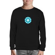 Resim Arc Reactor 2 Siyah Çocuk Sweatshirt 