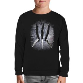 Resim Men Origins Siyah Çocuk Sweatshirt 