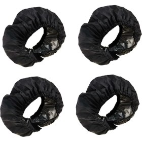 Resim Echo Chicly Bebek Arabası Tekerlek Kapağı Toz Geçirmez Tekerlekli Sandalye Lastik Koruyucusu Bebek Puset Çocuk Arabası Tekerleği Anti-Direk Kapak 25CM (Yurt Dışından) 