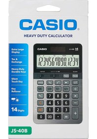 Resim Casio JS-40B Prof-Masa Tipi 14 Hane Hesap Makinesi 