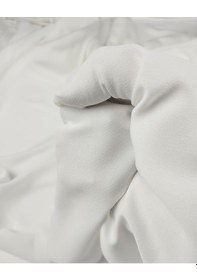 Resim Beyaz Renkte Krep Saten Kumaş En 150 Cm X Boy 370 Cm -9656 Renkli 