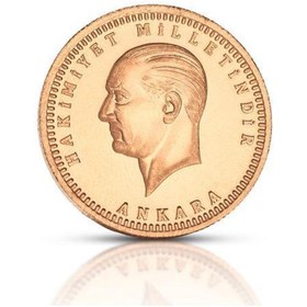 Resim Osmanlı Sarraf 1 Adet Ata Lira ( Cumhuriyet Altını ) 