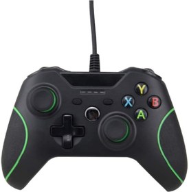 Resim Xbox One -S-X Ve Pc Uyumlu Kablolu Joystick Kol Gamepad 