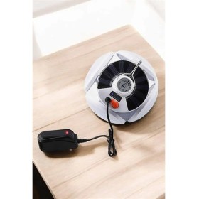 Resim Zero Land Ds-Derin Katlanabilir Taşınabilir Kamp Lambası Işıldak Beyaz Işık Güneş Enerjili Solar Aydınlatma 