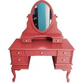 Resim Bengimobilya Makyaj Masası Dresuar 7 Çekmece Ahşap Kayın Lükens Aslan Ayak Kı 