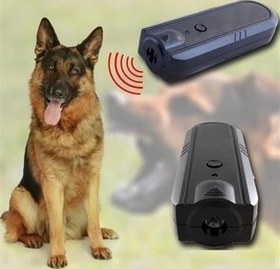 Resim Ultrasonik Köpeksavar Köpek Kovucu Köpek Kornası Eğitim Cihazı 