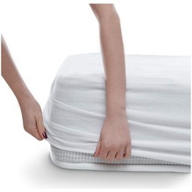 Resim Dört Mevsim Çift Kişilik Alez Fitted Sıvı Geçirmez Yatak Koruyucu (439688732) 