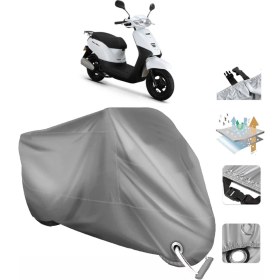 Resim Coverplus Rks City Go Max Vinleks Motor Brandası Arka Çanta Uyumlu 