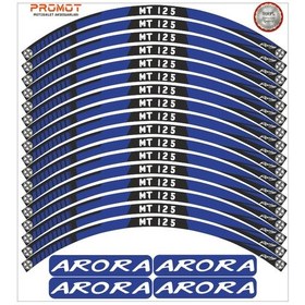 Resim Arora Mt 125 Uyumlu Jant Şeridi 4 