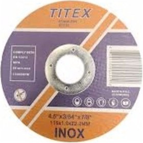 Resim Titex Inox Kesici Taş 115x1 5 Adet 