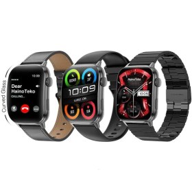 Resim Haino Teko 14 Akıllı Saat | Amoled Ekran | Bluetooth Arama | 10 Gün Batarya | IP67 Su Geçirmez | 3 Farklı Kordon Dahil 