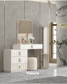 Resim Destan Yatak Odası Takımı Dolap + Şifonyer + Komodin + Karyola 