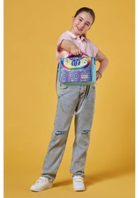 Resim Coral High Kids Pembe Turkuaz Fil Desenli Thermo Beslenme Çantası 11883 