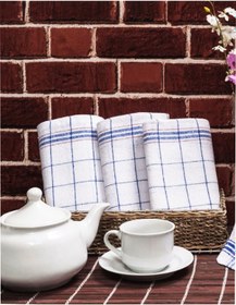 Resim 5 Li Mutfak Kurulama Bezi Alman Peçetesi 100 Pamuklu Beyaz 