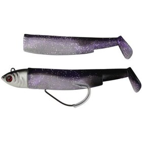 Resim Sea Horse Balık Kafalı Silikon 40gr Dark Purple 