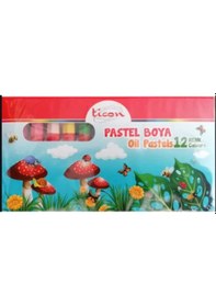 Resim Ticon 12 Li Yağlı Pastel Boya 