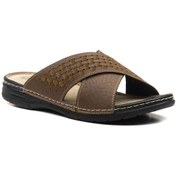 Resim Carla Verde 4403 Erkek Terlik Haki Haki 