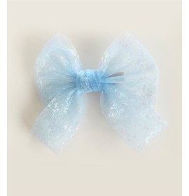 Resim Glowing Blue Bow Hair Clip 