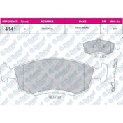 Resim Fren Balatasi On Wva 24673 Dacia Logan Mcv 1.5Dci 1.6 16V 06-09 504613987 