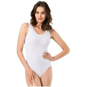 Resim Namaldı Kadın Likralı Kalın Askılı Kancalı Body 262 - 3 Adet 001 