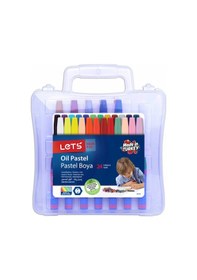 Resim Plastik Çantalı Pastel Boya 24 Renk 
