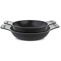 Resim Thermoad 20-22 CM 2'li Granit Döküm Güveç Sahan Seti 