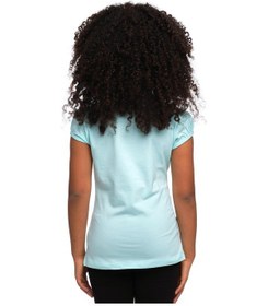 Resim Lovetti Soft Turkuaz Kız Çocuk Kısa Kollu Basıc Tişört 31001T020 Turkuaz 