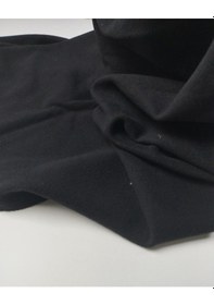 Resim Siyah Renkte Kaşe Polar Arası Dokuma En 130 Cm X Boy 250 Cm -10564 Siyah 