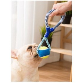 Resim Halatlı Köpek Çiğneme Topu 