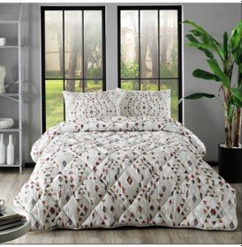 Resim Tac Joan Çift Kişilik Yorgan Seti Bej 