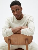 Resim Basic Triko Kazak Bisiklet Yaka Dar Kesim Uzun Kollu 