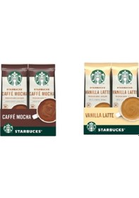 Resim Starbucks Premium Serisi Vanilla Latte + Mocha 2 x 10'lu 