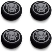 Resim Microsoft Xbox One/one X/one S Black Panter Analog Koruyucu Silikon 