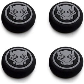 Resim Microsoft Xbox One/one X/one S Black Panter Analog Koruyucu Silikon 