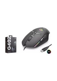 Resim Nodar G402 Rgb Kablolu Gaming Mouse 7200 Dpı 1000hz 7 Tuş Siyah G402 