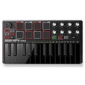 Resim Akai MpkMini 2 Müzik Prodüksiyonu Klavye Kontrol Cihazı 