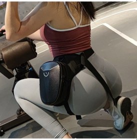 Resim Novahub Motosiklet Su Geçirmez Çanta - Oxford Kumaşlı - Motosiklet Sürüş İçin Siyah 