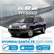 Resim Hyundai Santa Fe Ön Silecek Takımı (2000-2005) RBW Hibrit 