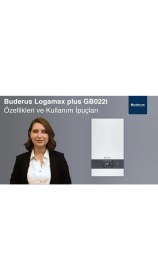 Resim Buderus GB022I Bacalı Yoğuşmalı Kombi 20 kW Isıtma Tekniği ile Yüksek Verimlilik 