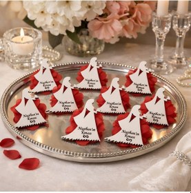 Resim Kına Gecesi İçin Kişiye Özel Gelin Magnet No 115 