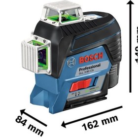 Resim Bosch Professional GLL 3-80 CG + BM 1 + 12V Akü Çizgili Hizalama Lazeri - 0601063T00 