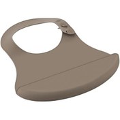 Resim Babyjem Mini Silikon Önlük 718 Latte Açık Kahverengi 